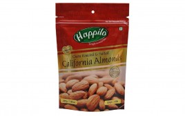 Happilo Oven Roasted & Salted California Almonds  Pack  200 grams
